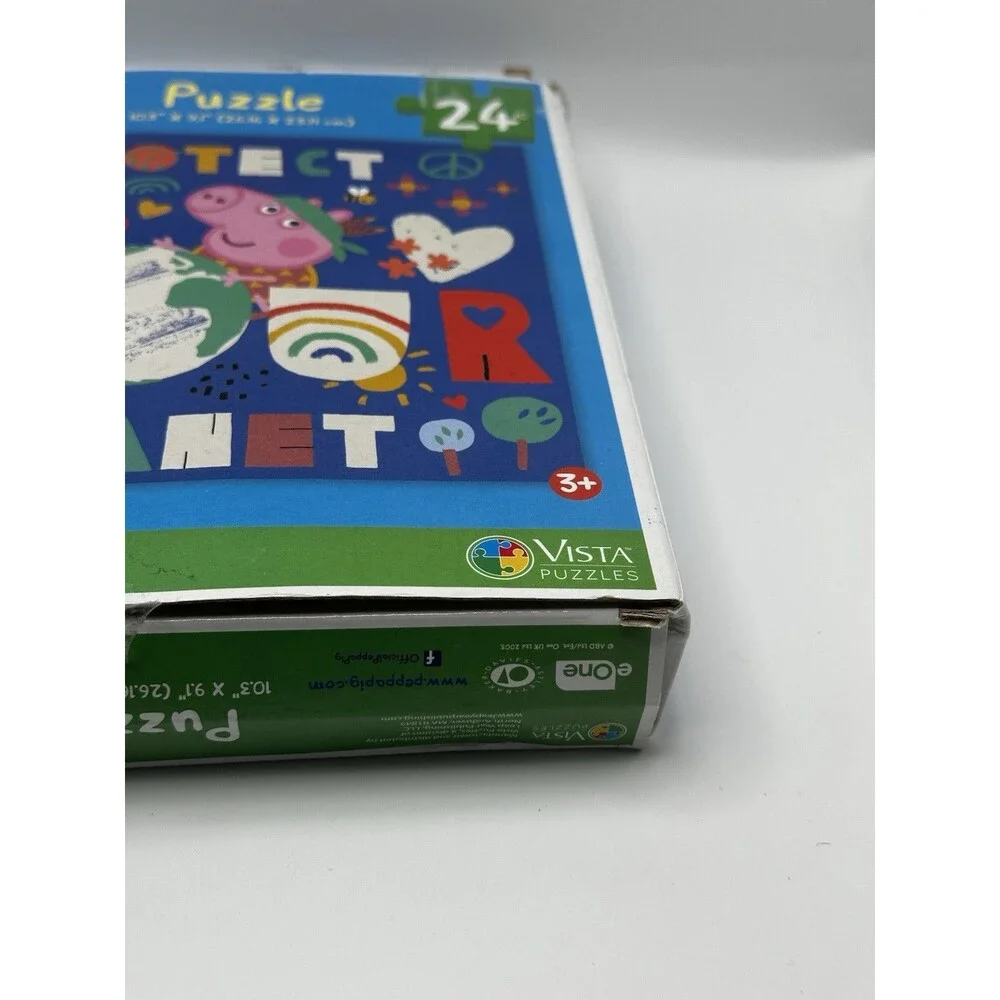 Peppa Pig “Protect Our Planet” 24-Piece Puzzle Vista Puzzles Complete 3+
